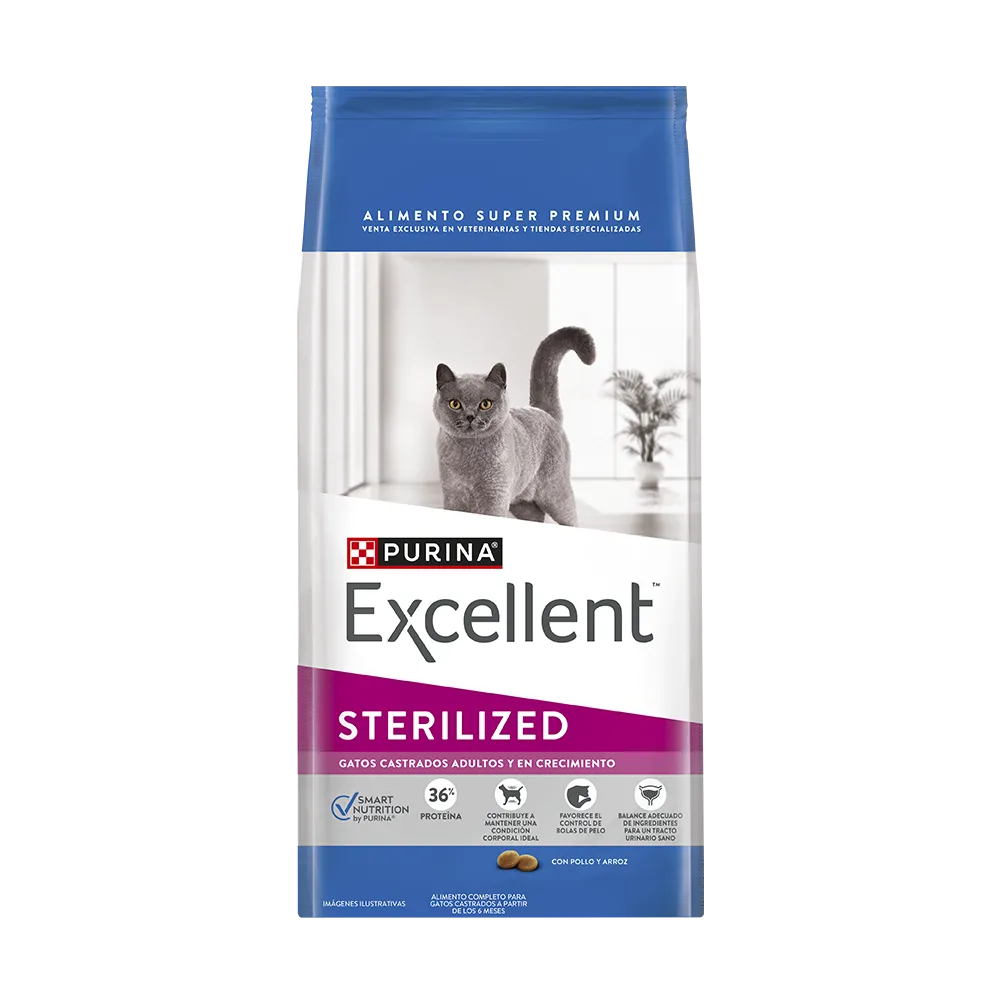 Excellent Sterilized Cat x 7,5 kg